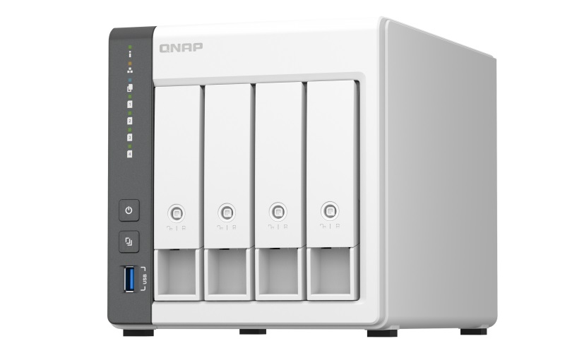 Мережеве сховище QNAP TS-433-4G (2.5GbE)