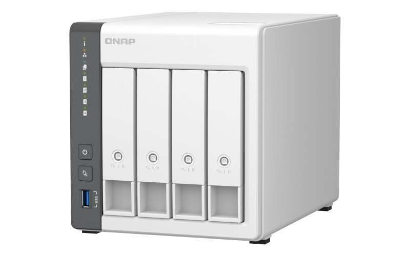 Мережеве сховище QNAP TS-433-4G (2.5GbE)