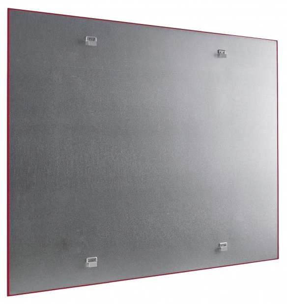 Дошка магнітно-маркерна 1500x1000 червона Magnetoplan Glassboard-Red