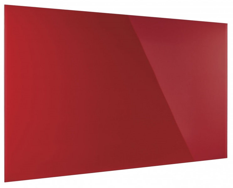 Дошка магнітно-маркерна 2000x1000 червона Magnetoplan Glassboard-Red