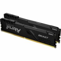 Пам'ять ПК Kingston DDR4 32GB KIT (16GBx2) 3733 FURY Beast Black (KF437C19BB1K2/32)