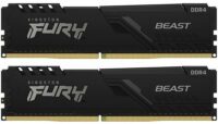 Память для ПК Kingston DDR4 3200 32GB KIT (16GBx2) FURY Beast Black (KF432C16BBK2/32)