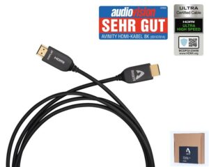 Кабель Hama Avinity Active Optical HDMI 8K 15 m Black (107615)