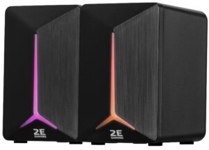 Акустична система 2E GAMING Speakers SG300 2.0 RGB 3.5mm Black (2E-SG300B)