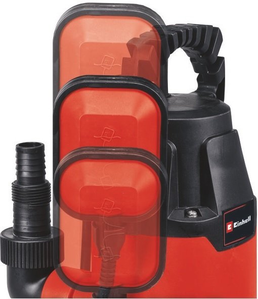 Насос дренажний Einhell GC-DP 3325, 330 Вт, 9500 л/г, вис. 6 м, глиб. 7 м, 25 мм, 4 кг