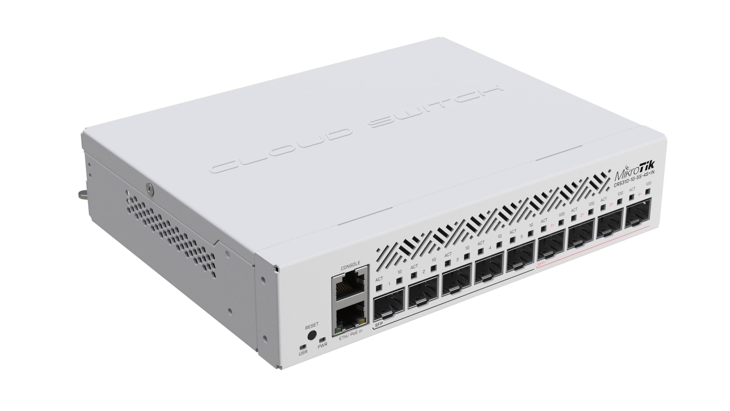 Коммутатор MikroTik netFiber9 Cloud Router Switch CRS310-1G-5S-4S+IN