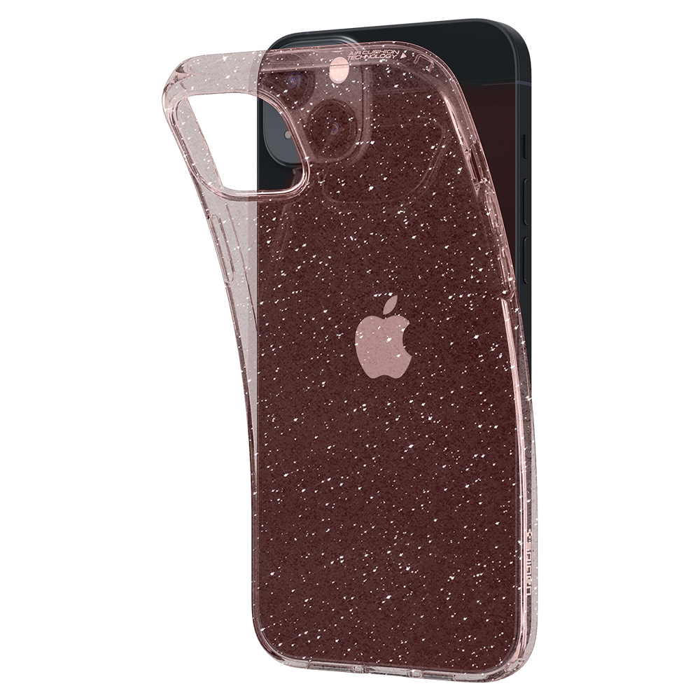 Чохол Spigen для Apple iPhone 14 Liquid Crystal Glitter Rose Quartz (ACS05035)