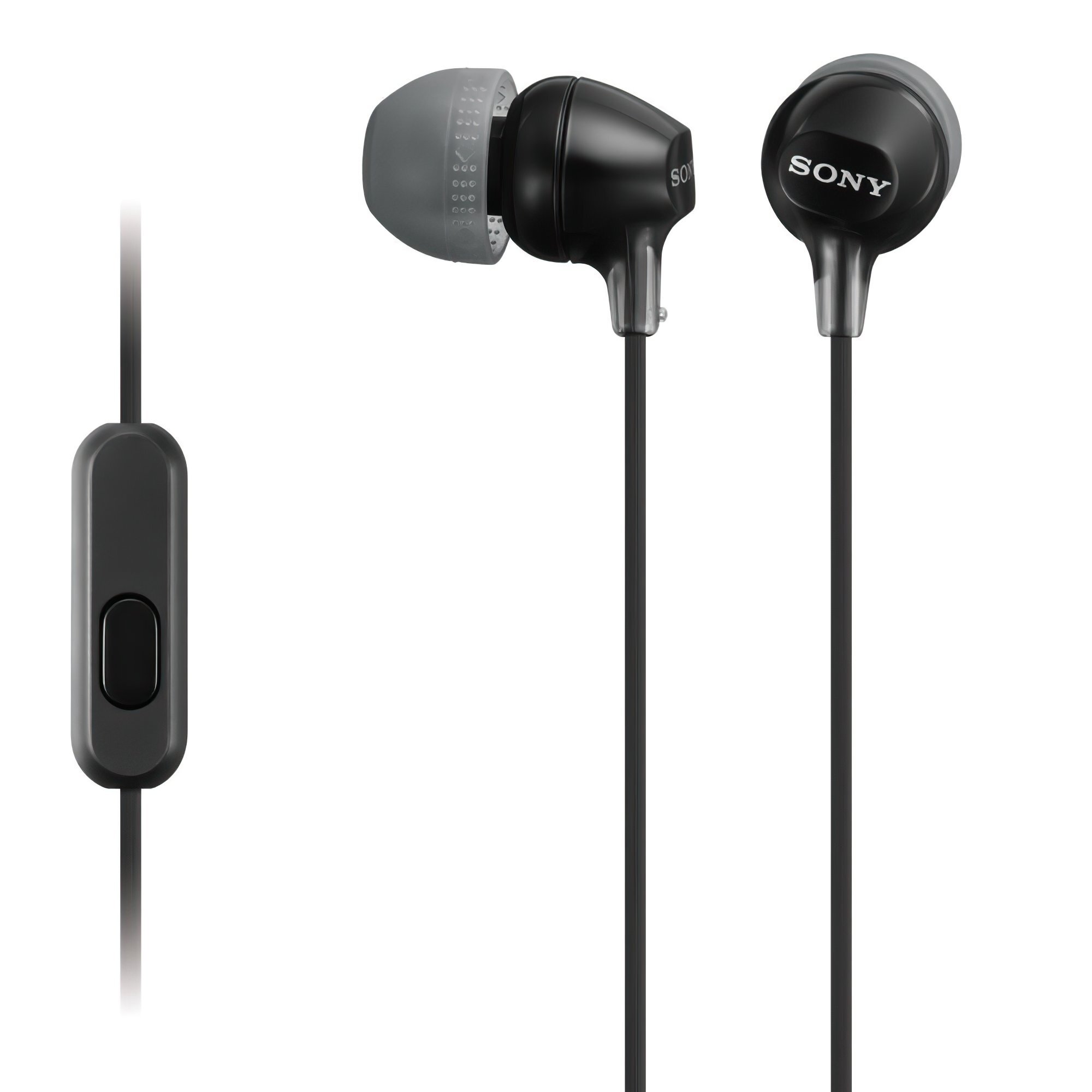 Навушники Sony MDR-EX15AP mic Black