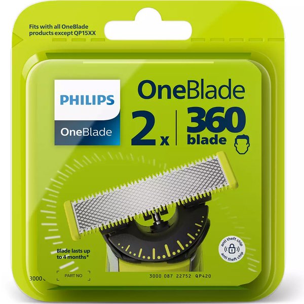 Сменное лезвие Philips OneBlade 360 QP420/50