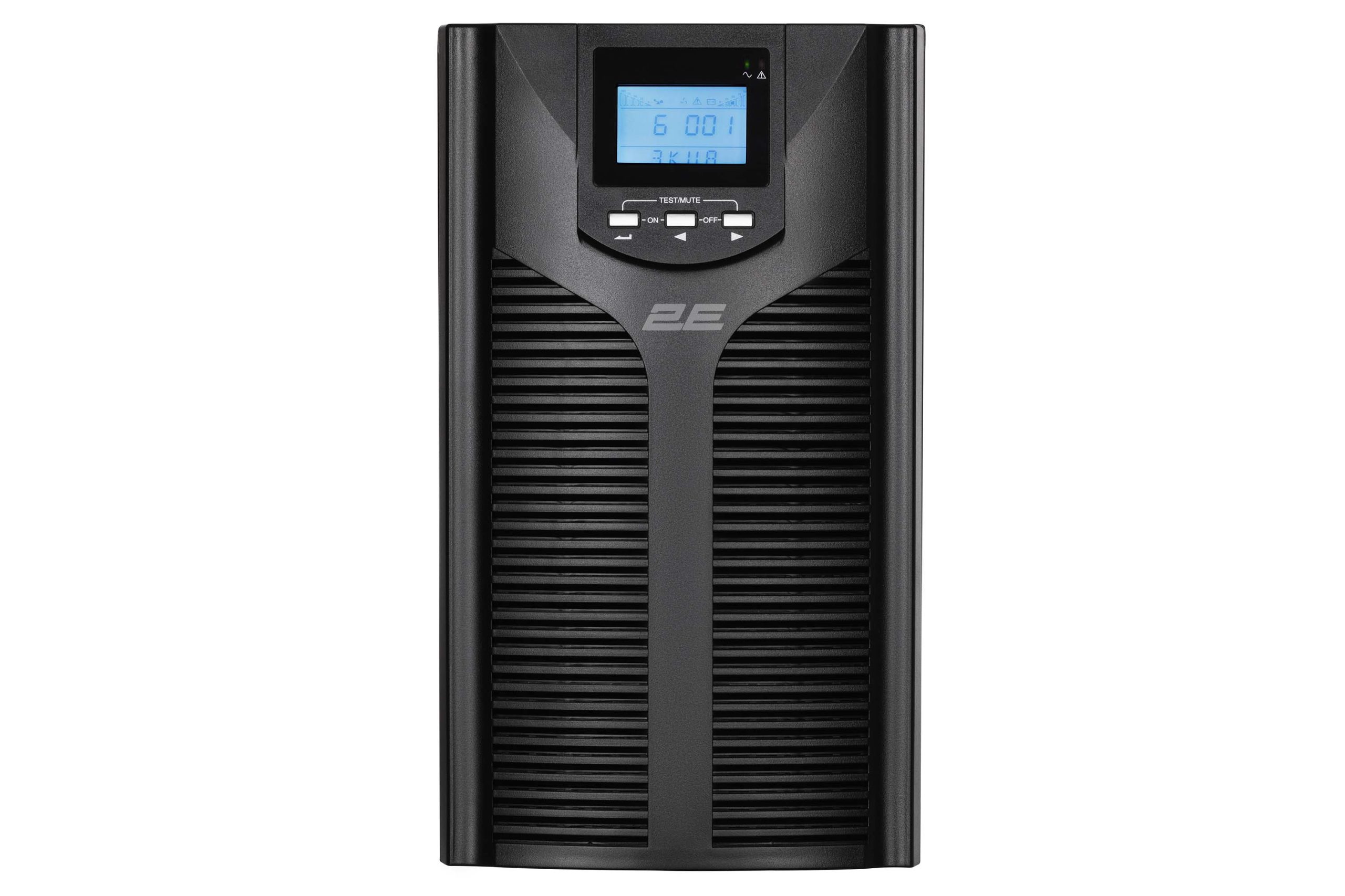 ДБЖ 2E OD3000, 3000va/2700w, lcd, usb, usb, 3xschuko (2E-OD3000)