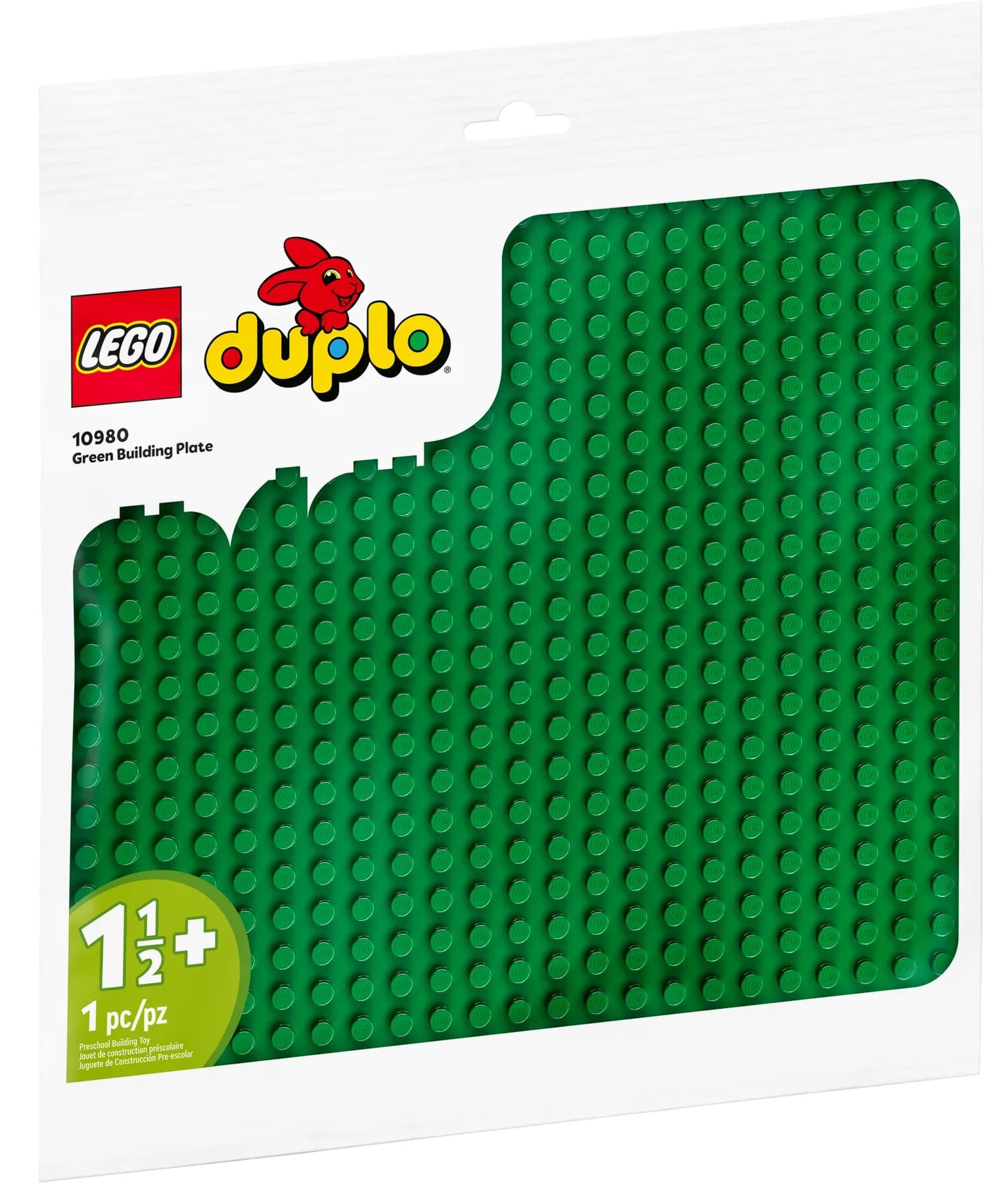 LEGO 10980 DUPLO Classic Зелена пластина для будівництва