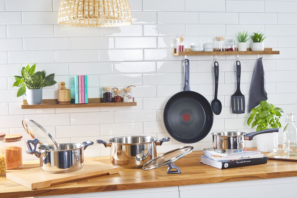 Набір посуду Tefal Daily Cook, 11 предметів (G713SB45)