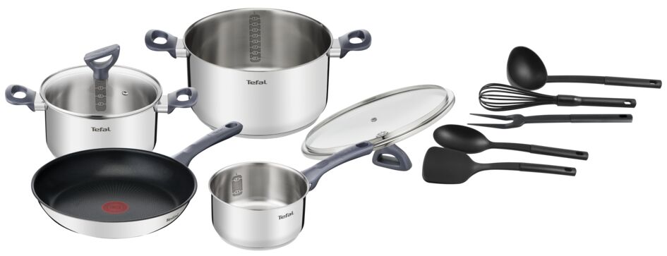 Набір посуду Tefal Daily Cook, 11 предметів (G713SB45)