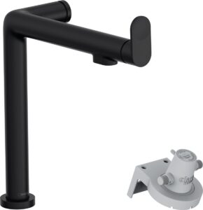 Змішувач для кухні Hansgrohe Aqittura M91, FilterSystem 240, чорний матовий (76804670)