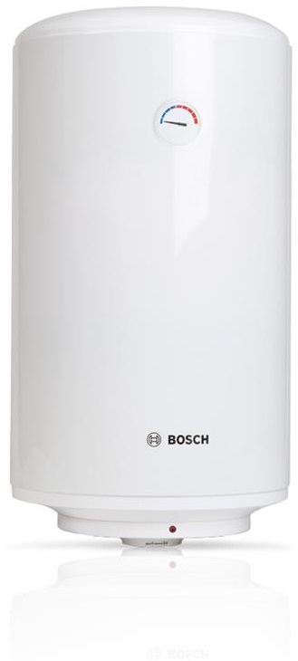 Водонагрівач електр. BOSCH круглий Tronic 2000, 100л, 2кВт, мех. кер-ння, C, білий