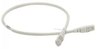 Патч-корд Legrand LCS3 CAT 5e F-UTP, 0.5 м, AWG 26, PVC, Grey (051814)