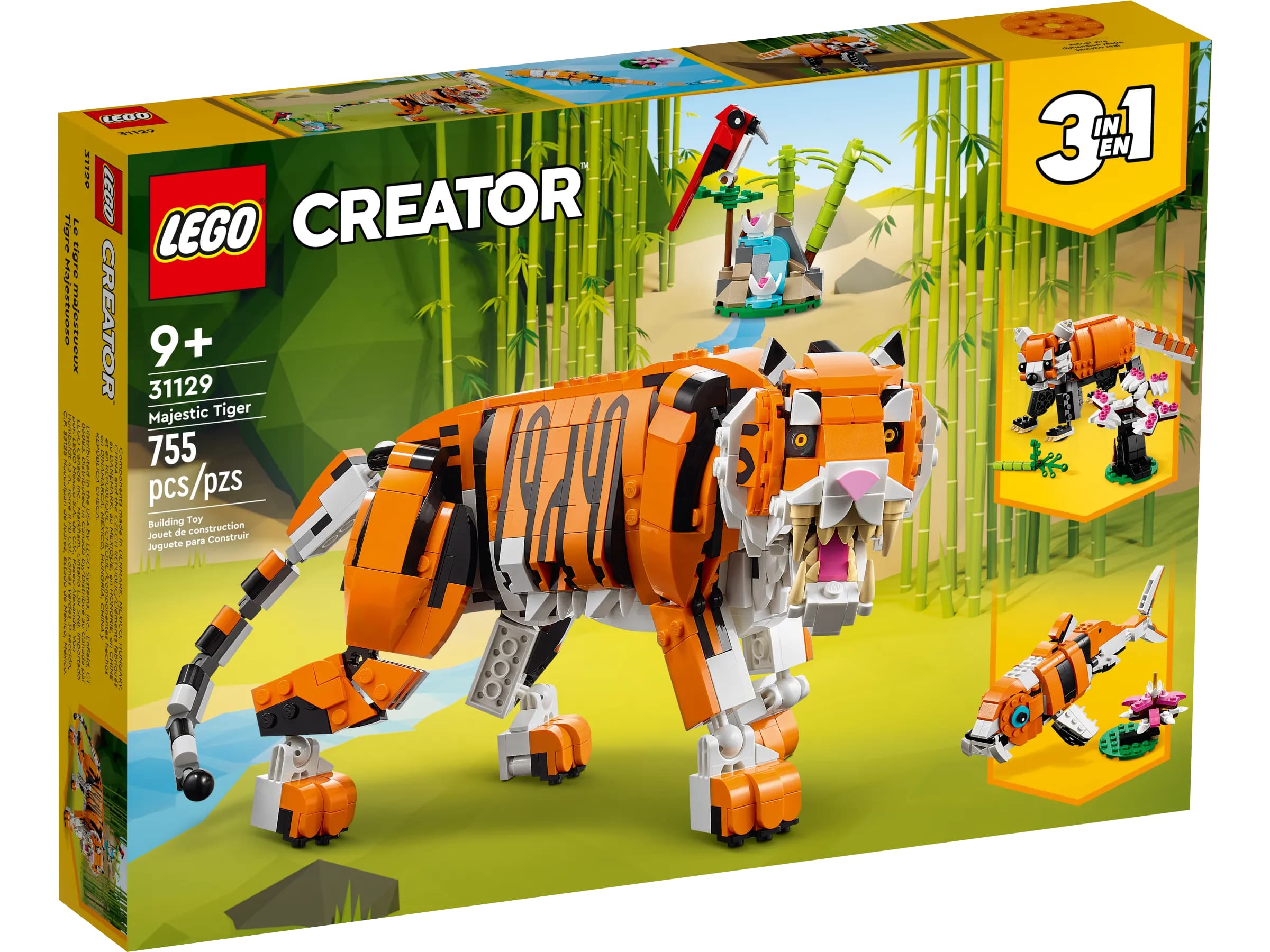 LEGO 31129 Creator Величественный тигр