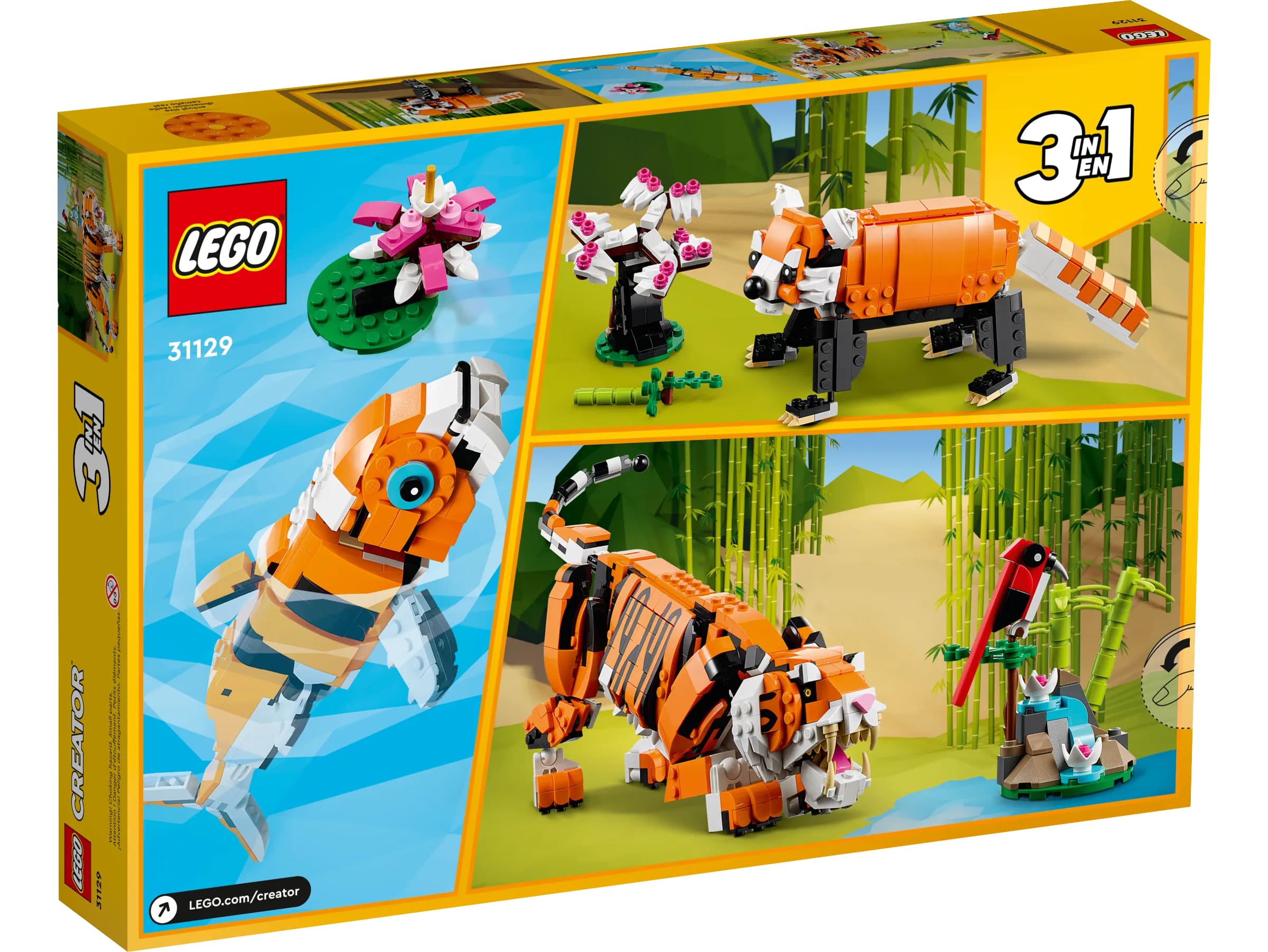 LEGO 31129 Creator Величественный тигр