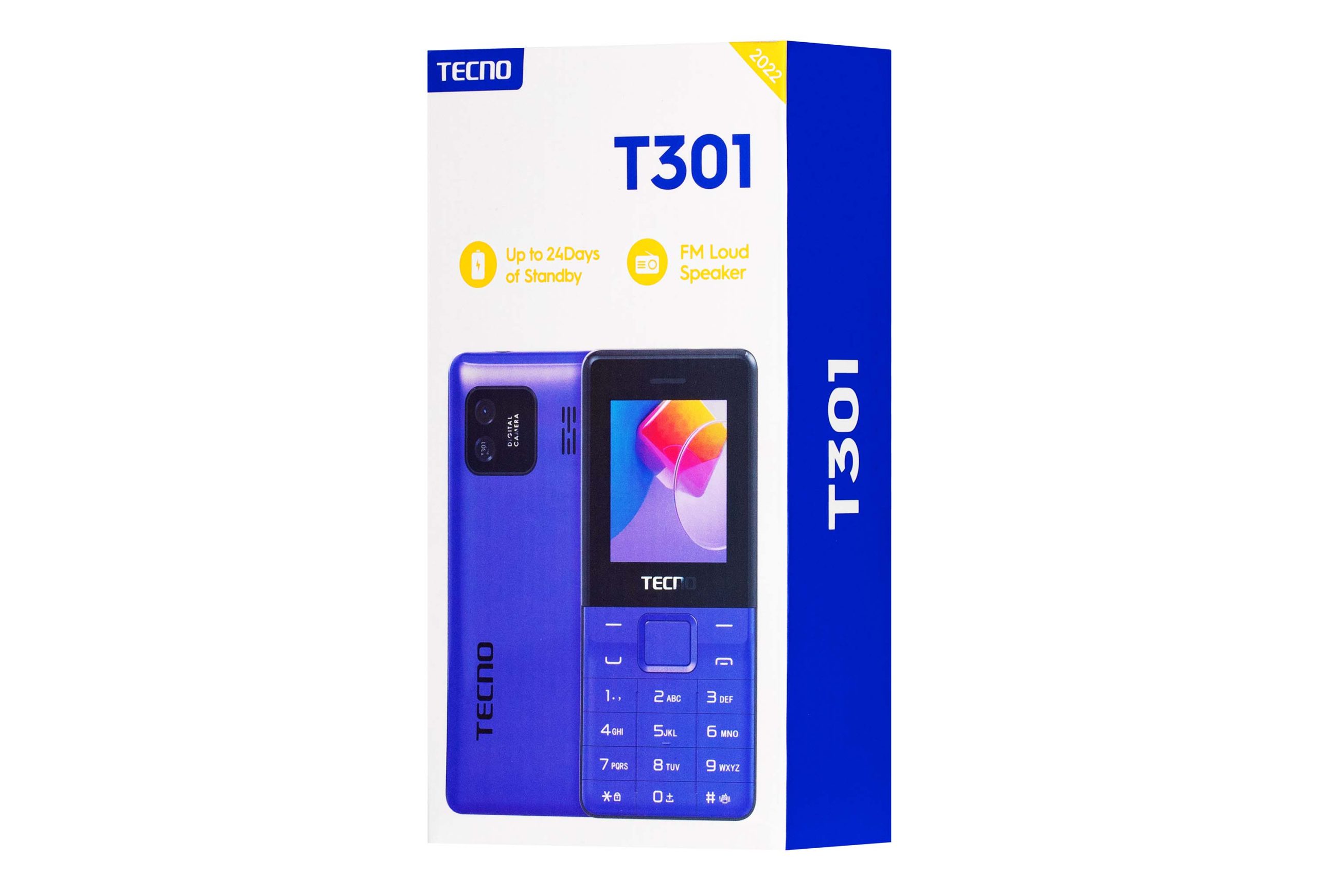 Мобільний телефон TECNO T301 2SIM Blue