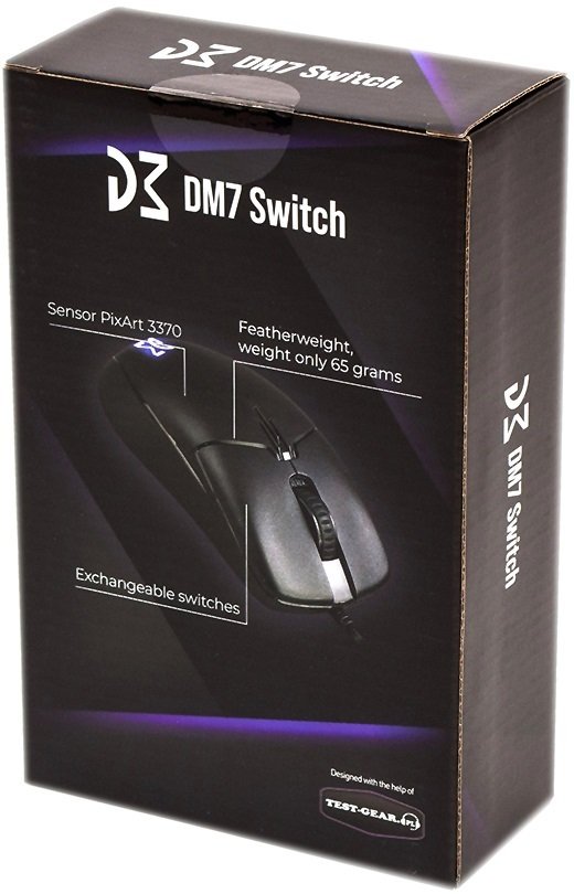 Миша Dream Machines DM7 Switch Kailh PA 3370 Black