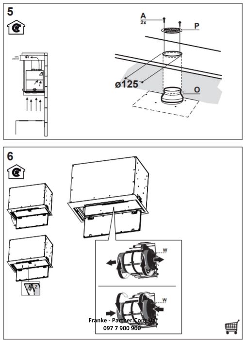 Вбудована витяжка Franke Box Flush EVO