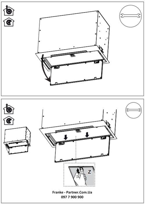 Встроенная вытяжка Franke Box Flush EVO