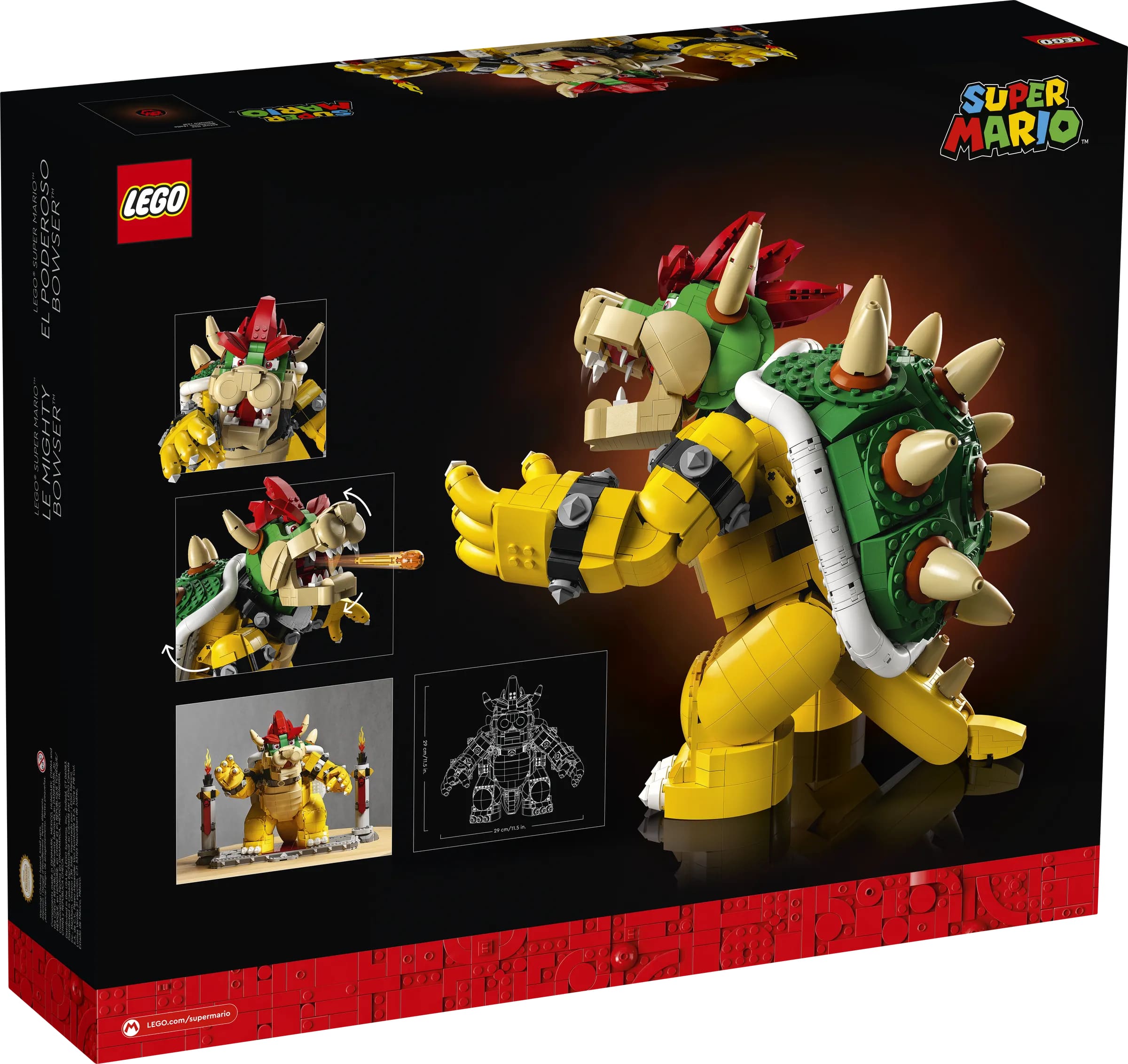 LEGO 71411 Super Mario Могутній Боузер