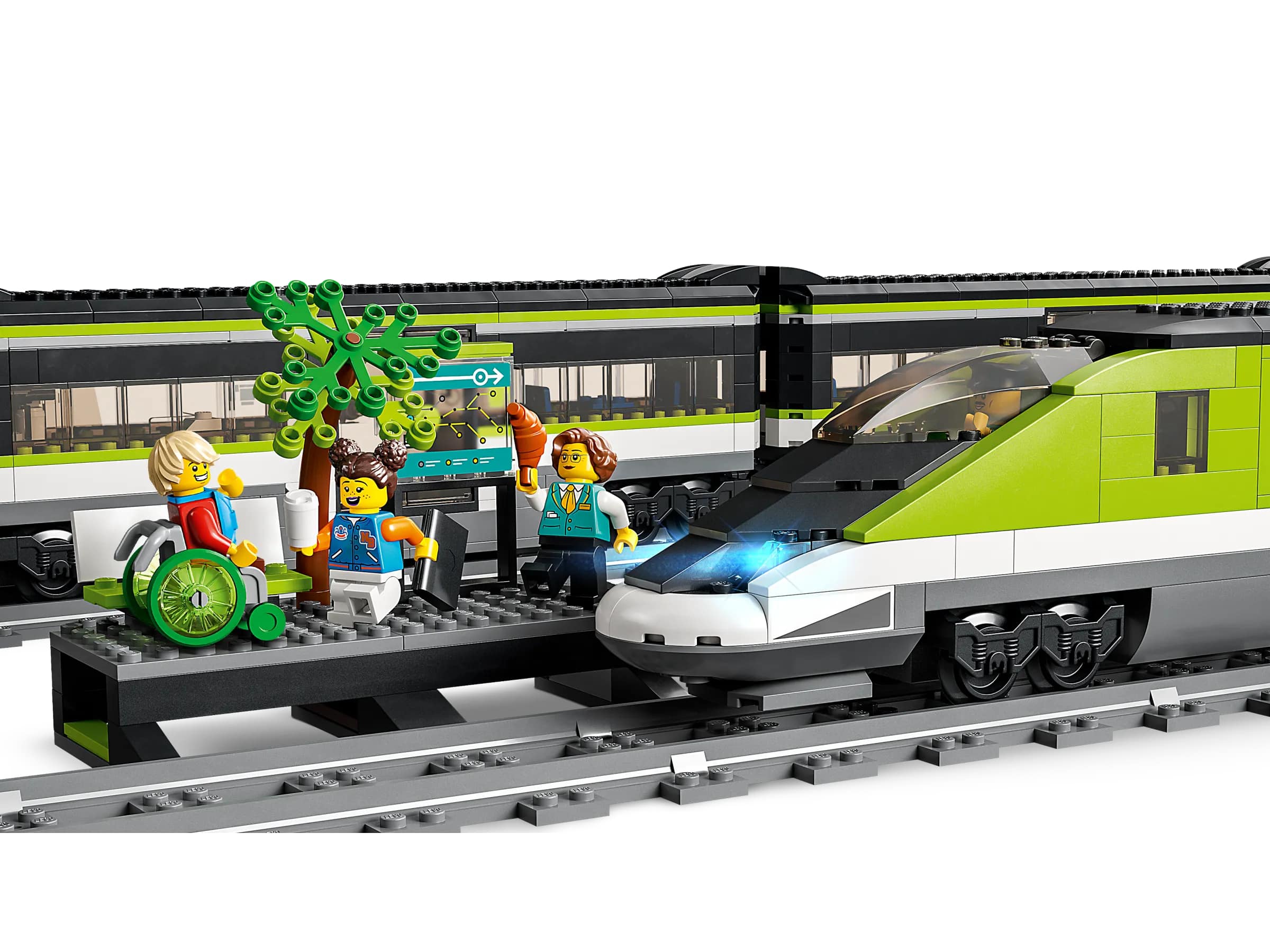 Конструктор LEGO City Trains Пасажирський потяг-експрес