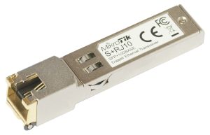 SFP+модуль MikroTik RJ45 SFP+ 10/100/1000M/2.5G/5G/10G copper module (S+RJ10)