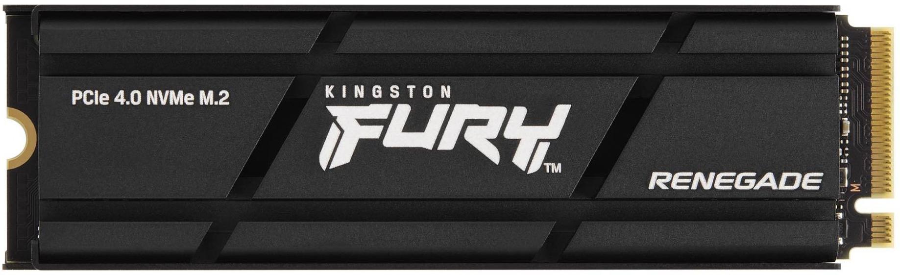 Накопитель SSD Kingston M.2 1TB PCIe 4.0 Fury Renegade + радиатор