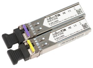 Комплект SFP-Трансіверів MikroTik S-4554LC80D (S-45LC80D+S-54LC80D), SM, 80км