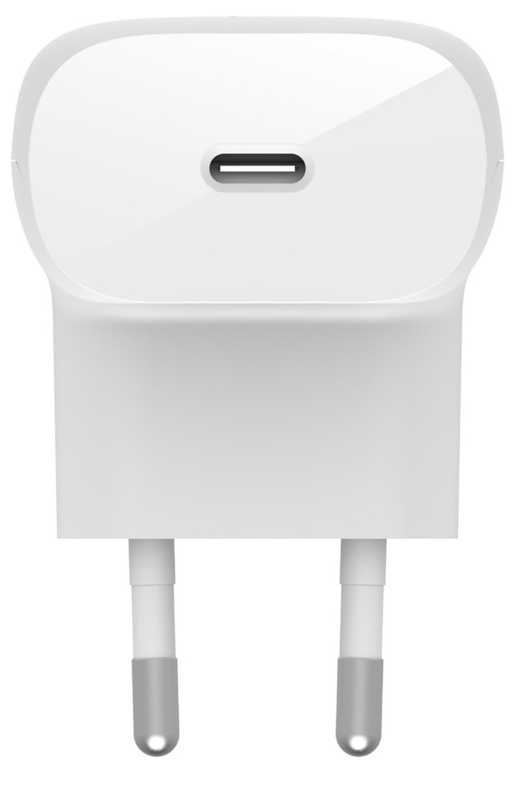 Зарядний пристрій мережевий Belkin 30Вт USB-С PD PPS, кабель USB-С > USB-C, 1м, білий