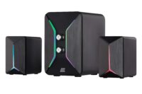 Акустична система 2E PCS301 RGB, 2.1, USB, Black (2E-PCS301BK)