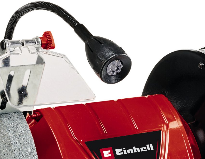 Верстат заточувальний Einhell TC-BG 200 L, 400Вт, коло 200х25мм, 2980об/хв, 11.66 кг