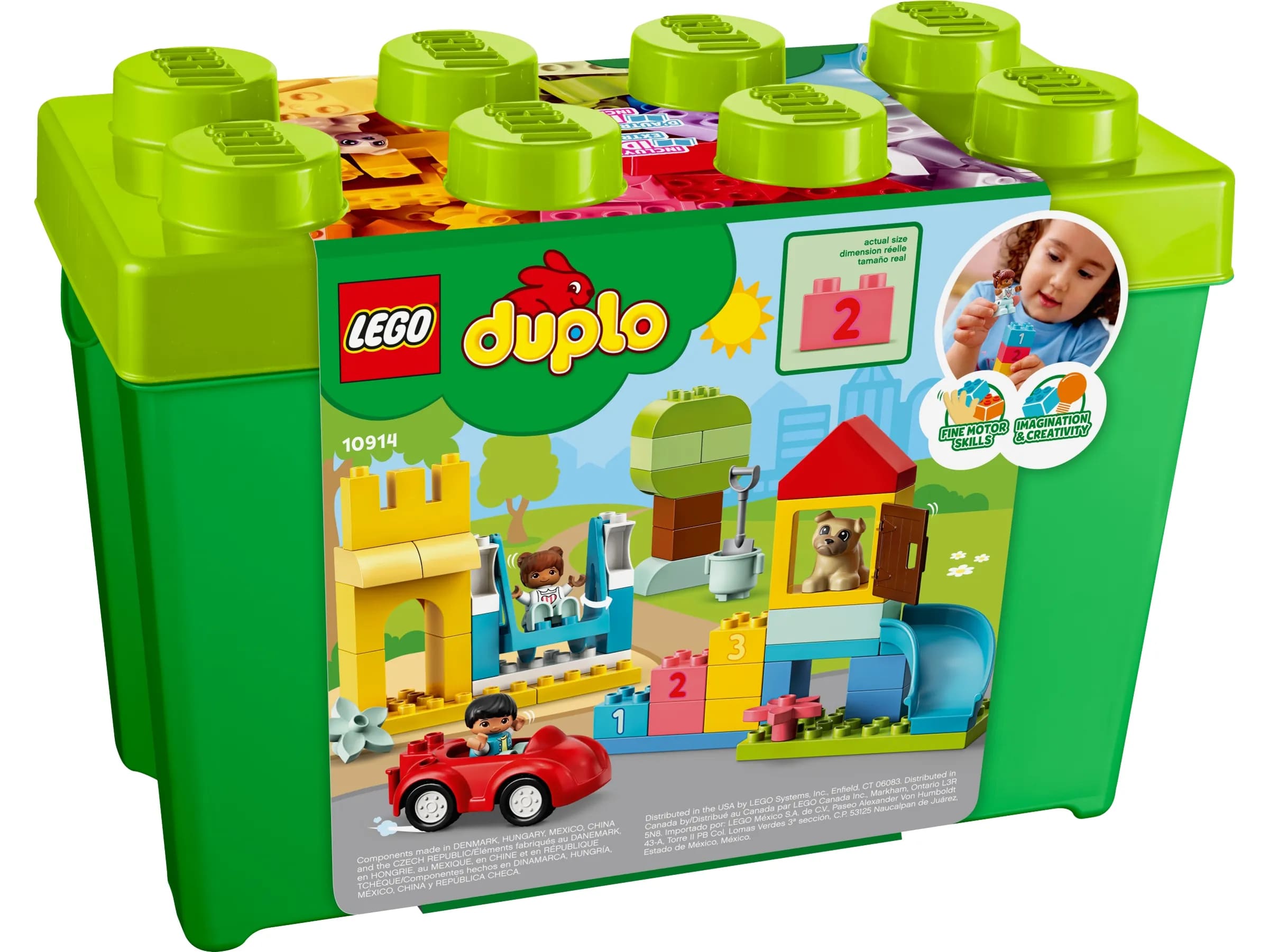 LEGO 10914 DUPLO Classic Большая коробка с кубиками