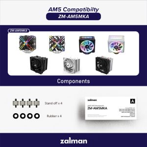 Zalman Кріплення для AMD AM5 ZM-AM5MKA, CNPS10X PERFORMA BLACK/WHITE, CNPS10X PERFORMA ST, CNPS16X BLACK/WHITE, CNPS17X, CNPS20X