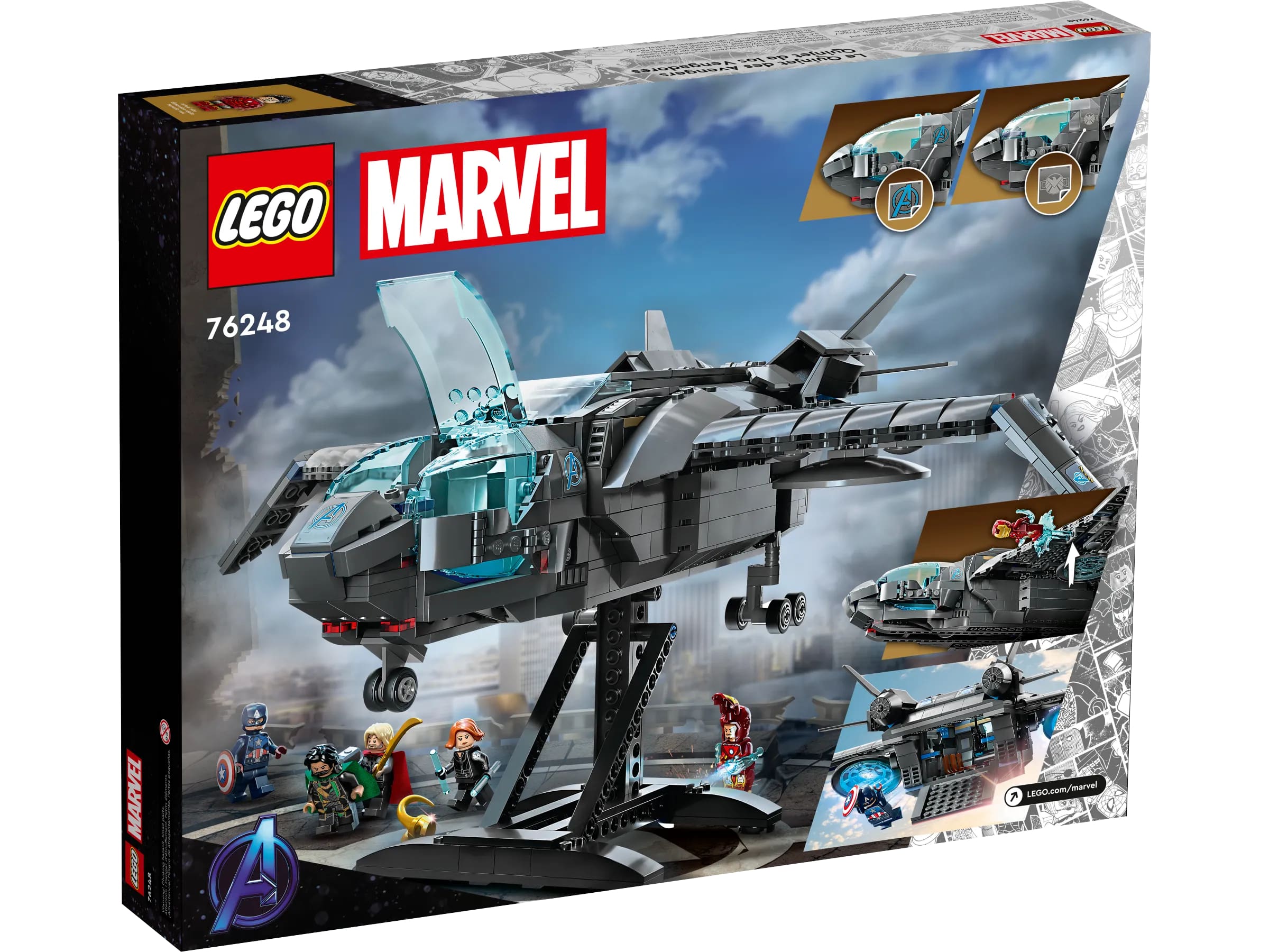 LEGO 76248 Super Heroes Квінджет Месників