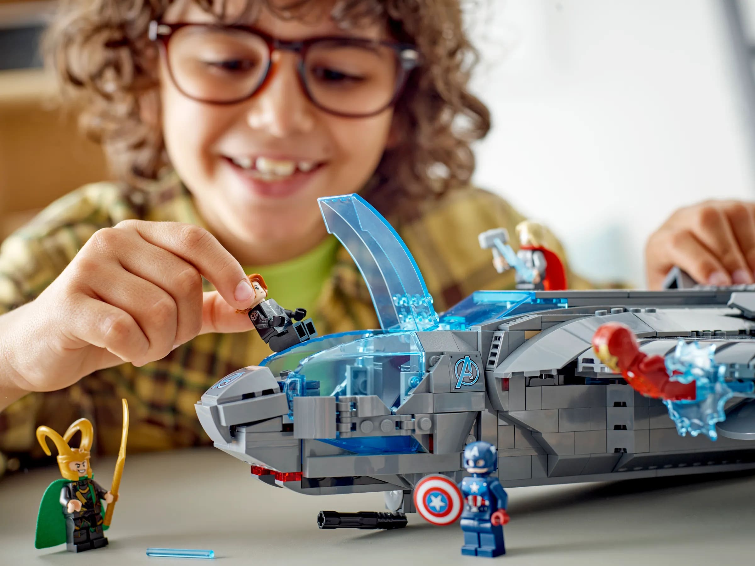 LEGO 76248 Super Heroes Квінджет Месників