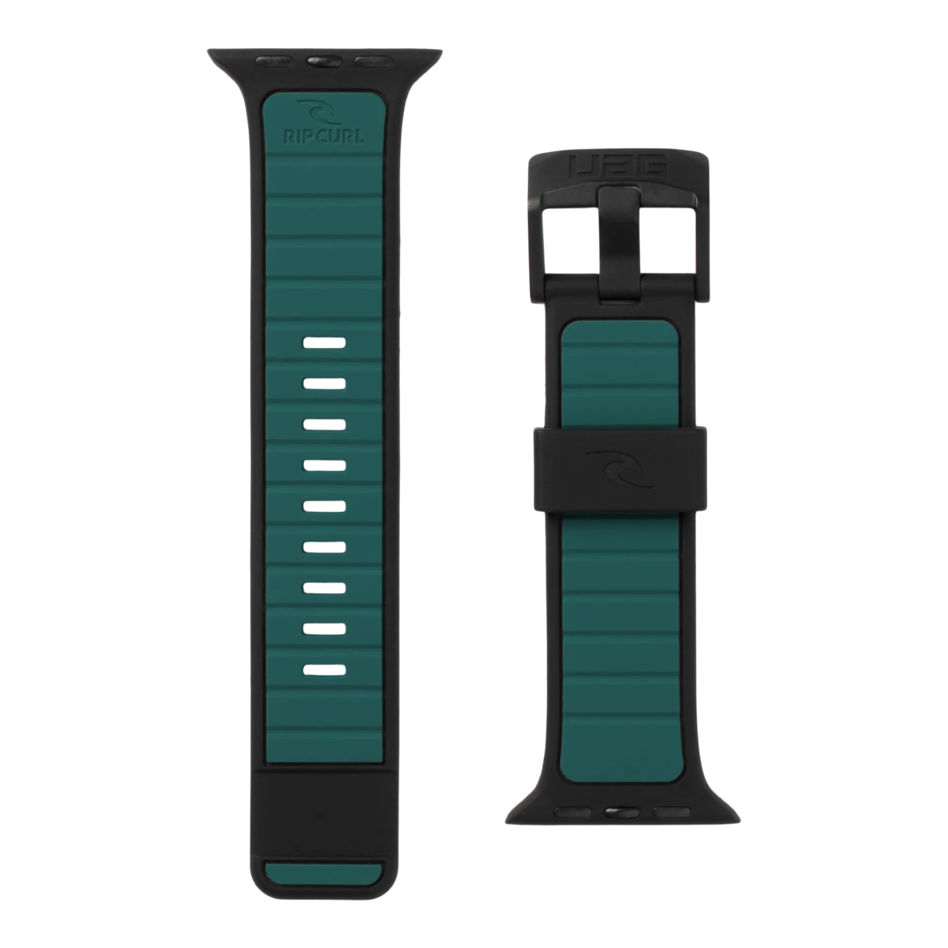 Ремінець UAG для Apple Watch 45/44/42 Torquay, Black-Turquoise (194112R1405D)