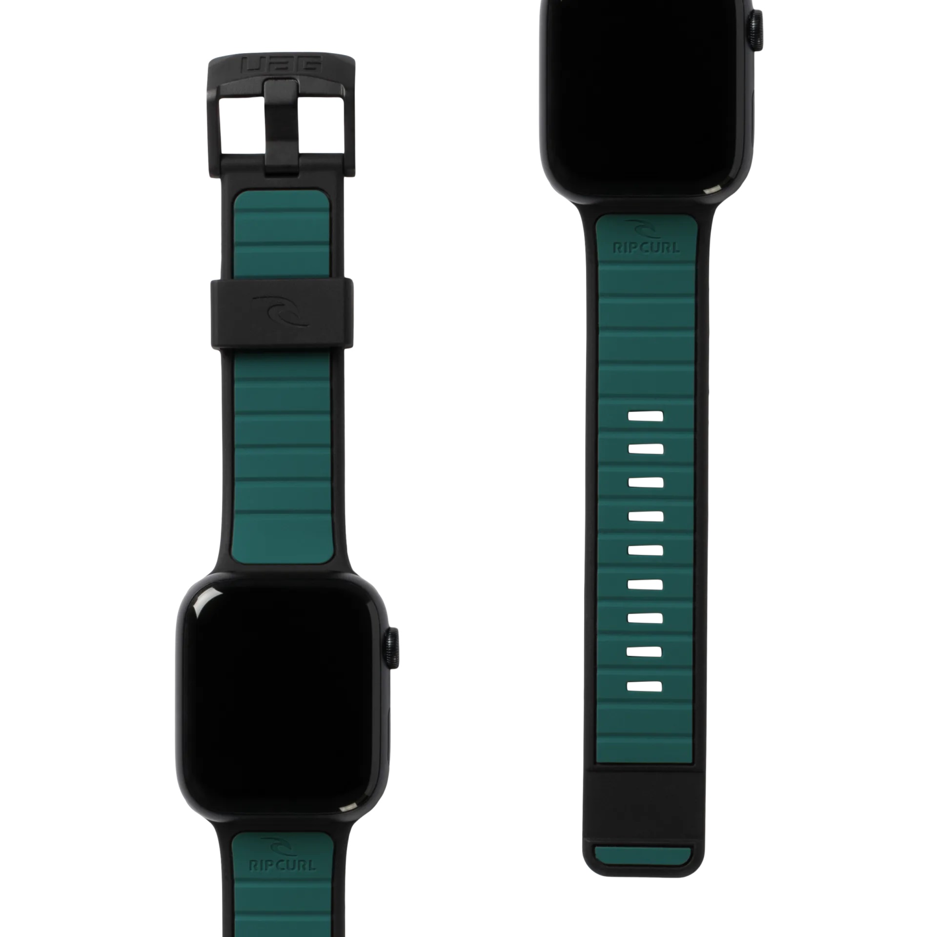 Ремінець UAG для Apple Watch 45/44/42 Torquay, Black-Turquoise (194112R1405D)