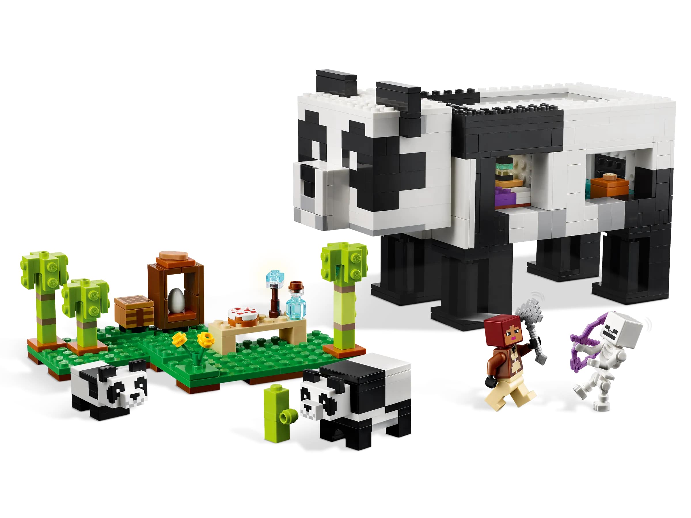 LEGO 21245 Minecraft квартира панди