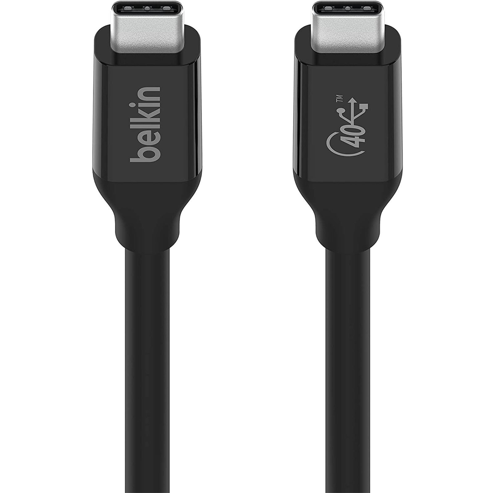 Кабель Belkin Type-C – Type-C 0.8m Black (INZ001BT0.8MBK)