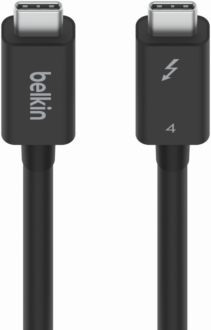 Кабель Belkin THUNDERBOLT 4 40Gbps 100W 2m Black (INZ002BT2MBK)