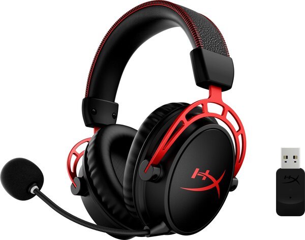 Ігрова гарнітура HyperX Cloud Alpha WL, Black/Red (4P5D4AA)