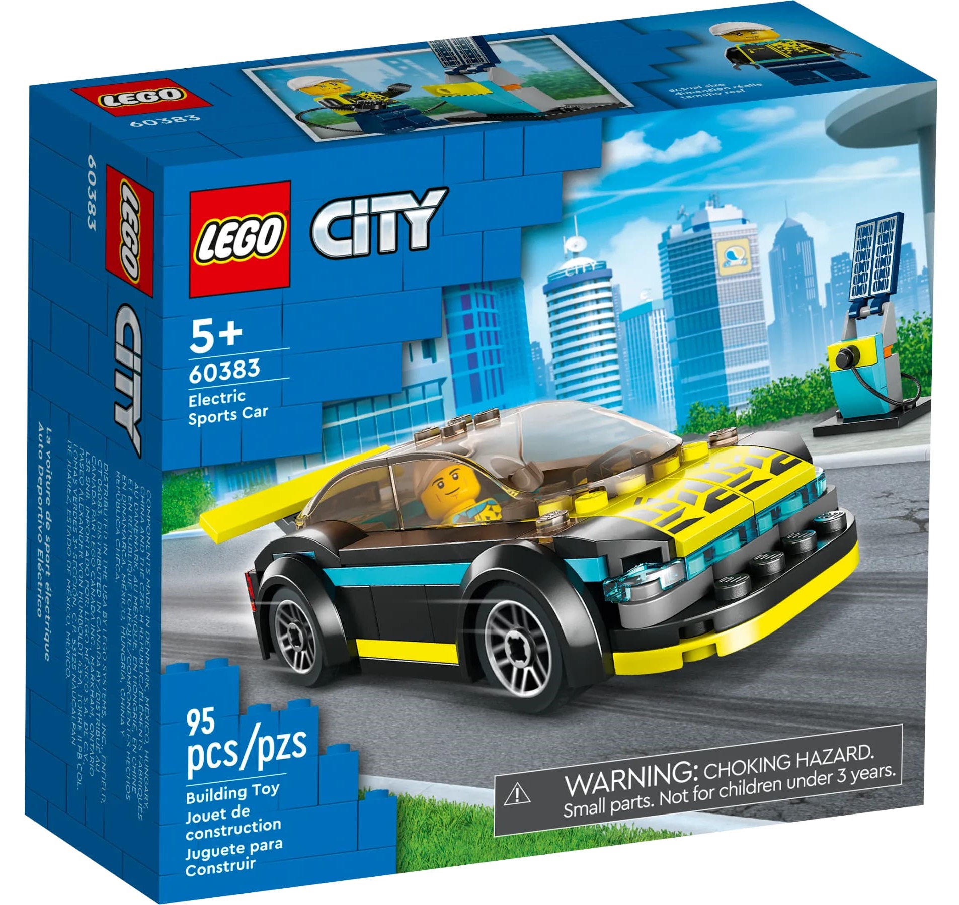 LEGO 60383 City Електричний спортивний автомобіль