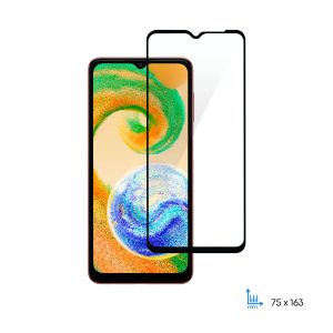 Захисне скло 2E для Samsung Galaxy A04/A04s (A045/A047), 2.5D FCFG, black border (2E-G-A04-A04S-SMFCFG-BB)