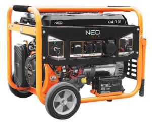 Генератор бензиновий Neo Tools 230В, 50 Гц, 6,5 кВт (04-731)