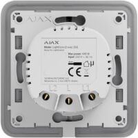 Розумне реле Ajax LightCore 2-gang for LightSwitch Jeweler (000029718)