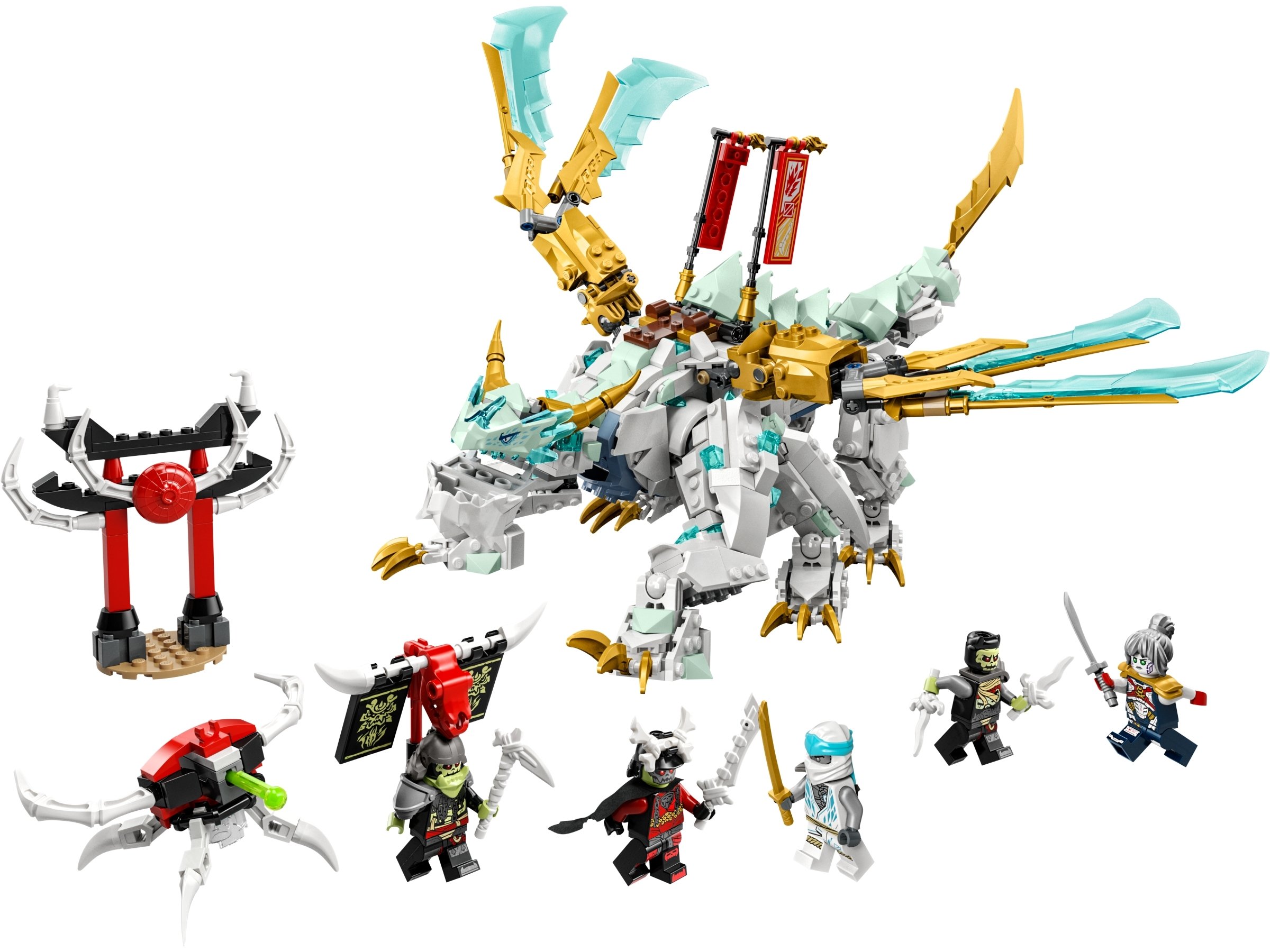 LEGO 71786 Ninjago Істота Крижаний Дракон Зейна