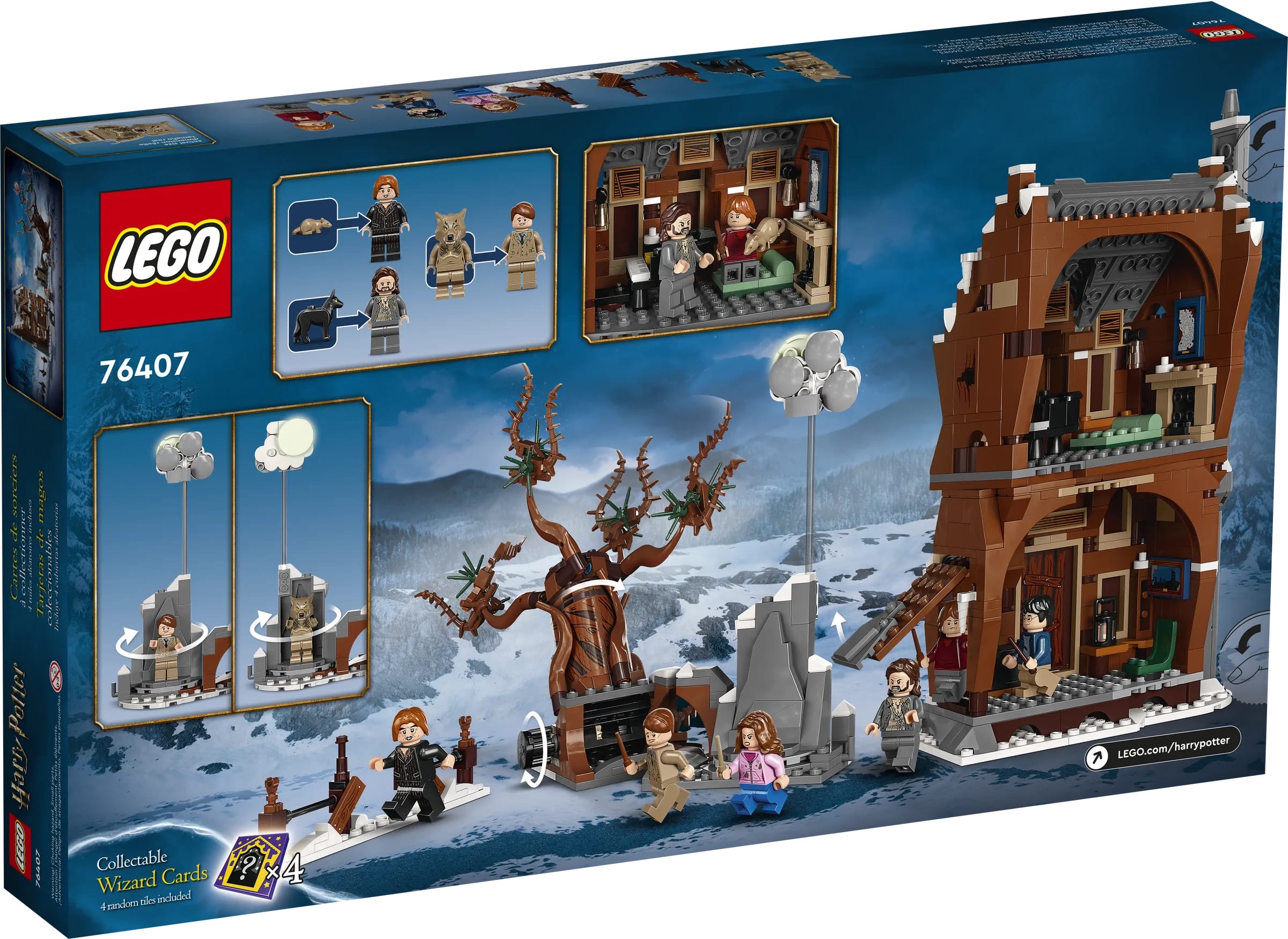 LEGO 76407 Harry Potter Вересклива халупа та Войовнича верба